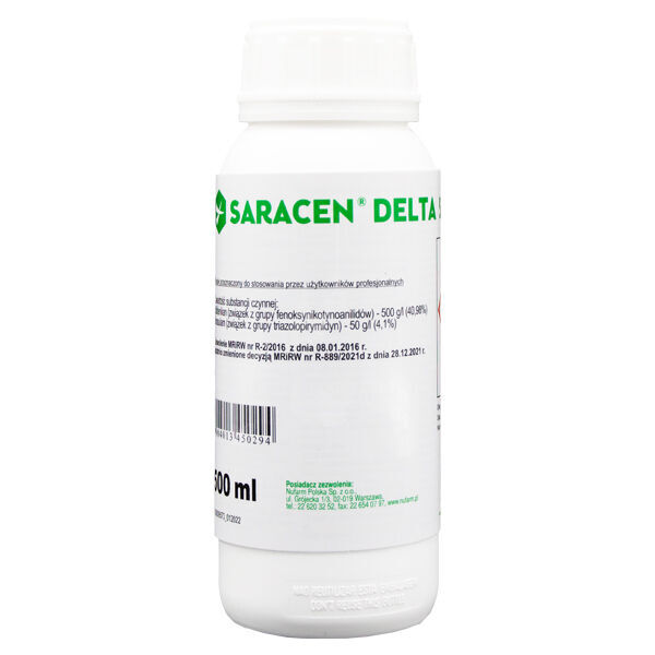 herbicide Nufarm Saracen Delta 550 Sc 0,5l neuf