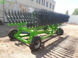 herse rotative Harrow rotary Green Star 12 m EURO trailing with replaceable tee neuve