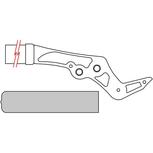 RĘKOJEŚĆ  VESCO T10-R12 pour outil de jardinage T10 T20