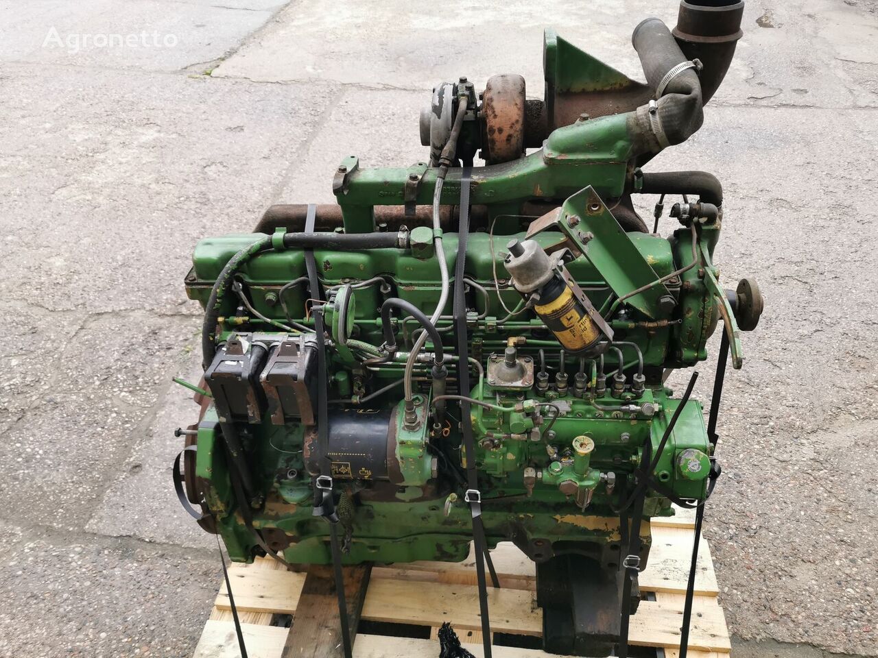 moteur John Deere 6466TL-09 pour tracteur à roues John Deere 4240S