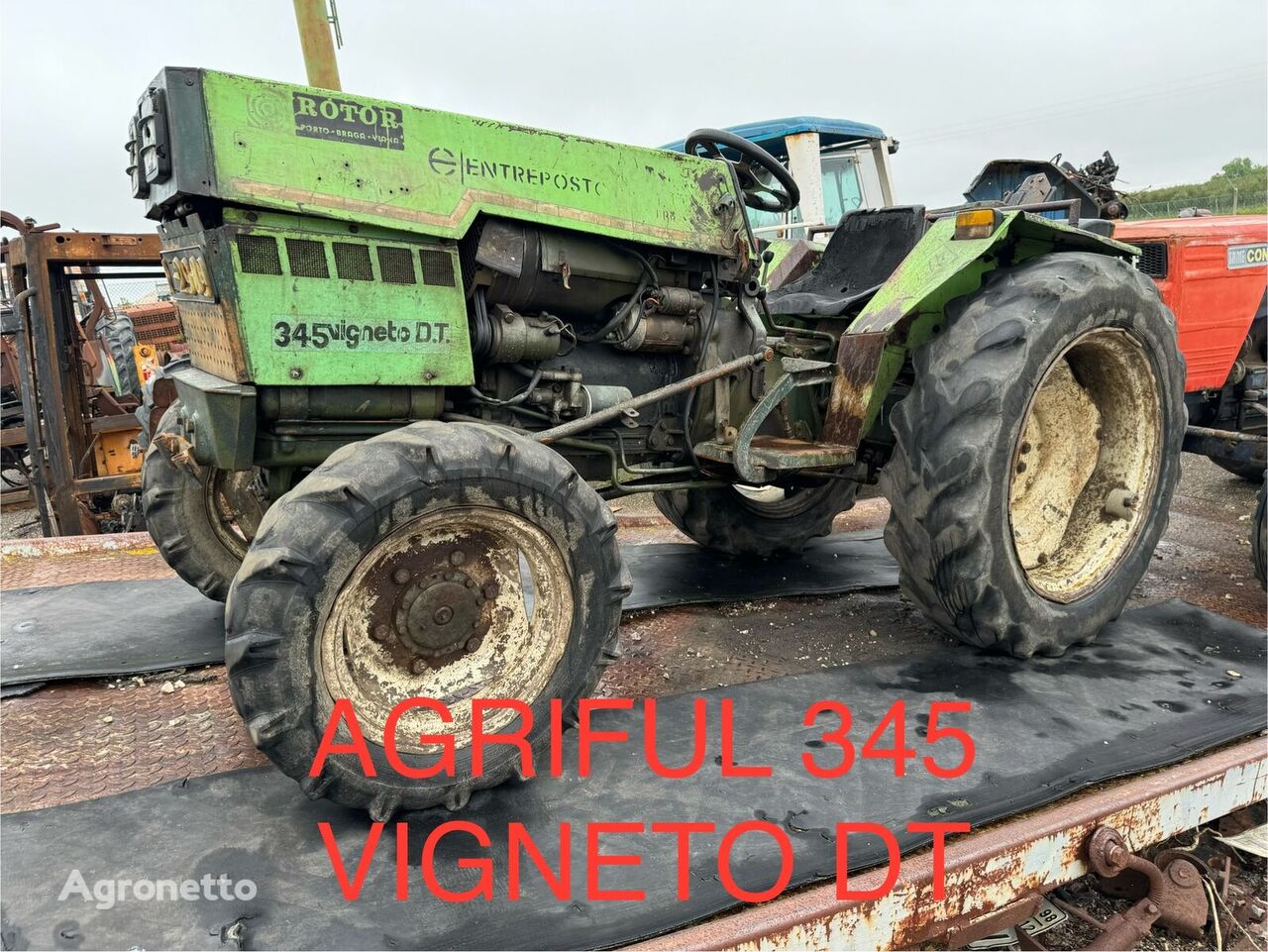 tracteur à roues Agrico AGRIFUL 345 VIGNETO DT