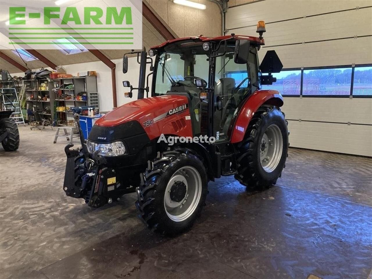 tracteur à roues Case IH farmall 75c som ny