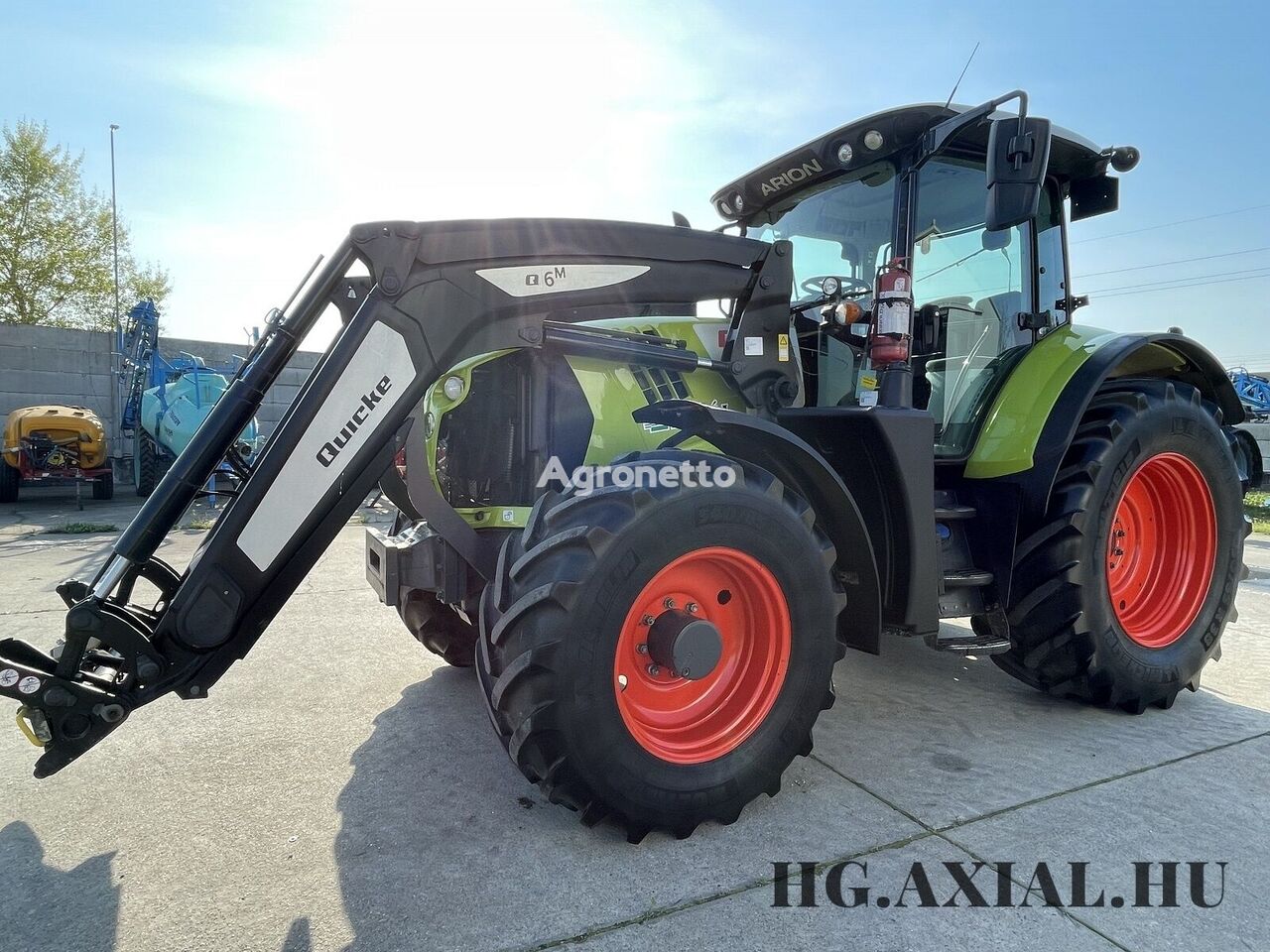 tracteur à roues Claas Arion 630 Tractor