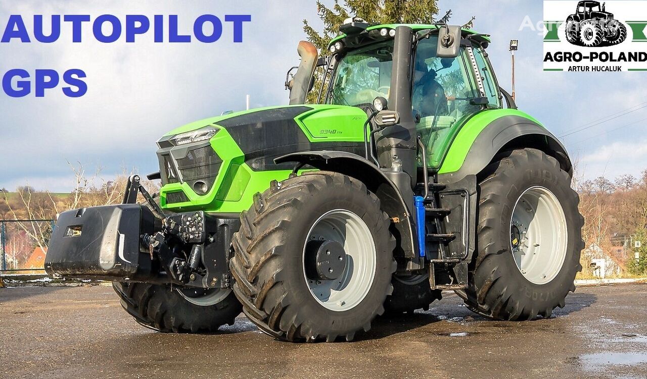 tracteur à roues Deutz-Fahr 9340 TTV - 2016 - GPS - AUTOPILOT