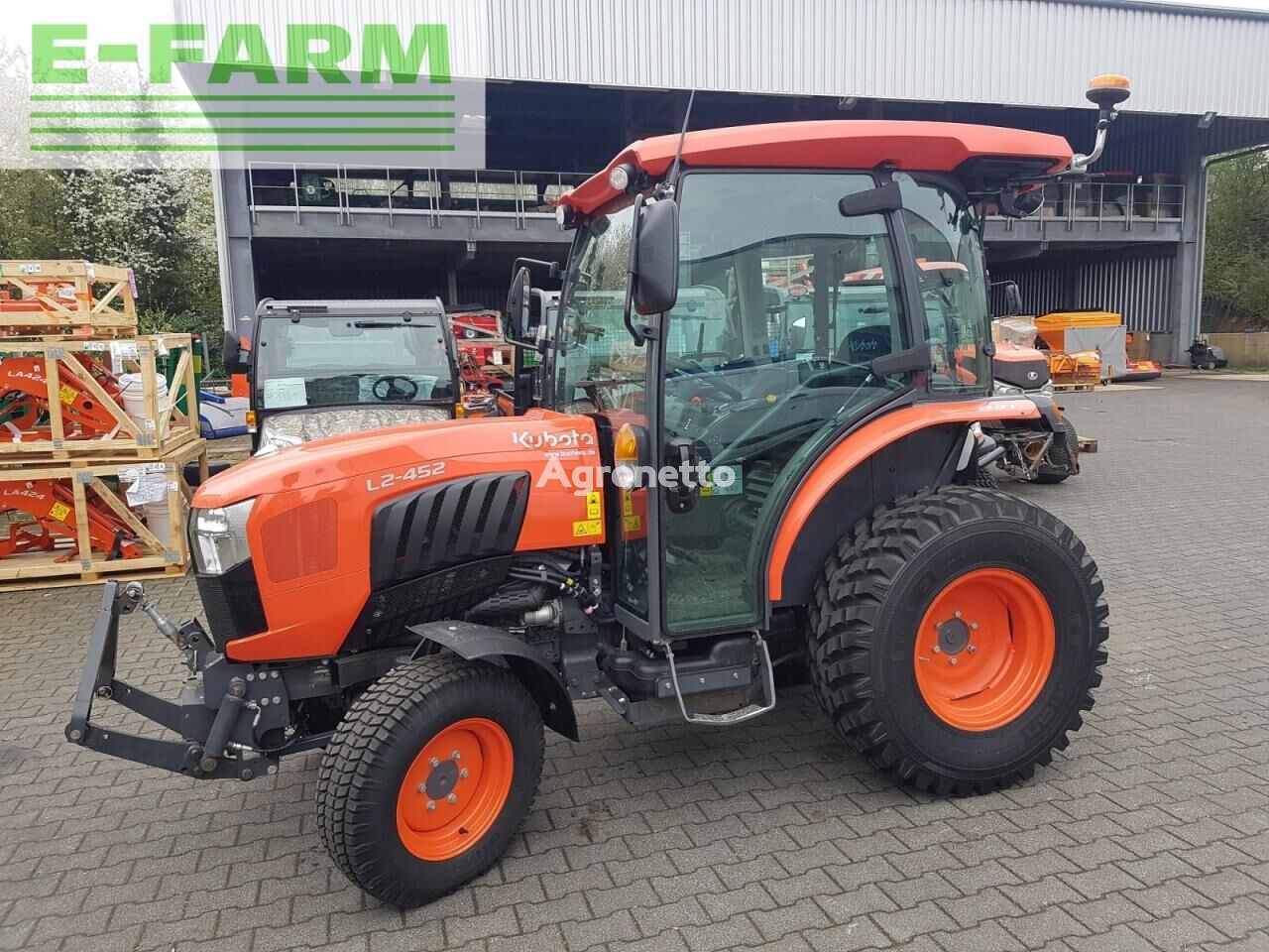 tracteur à roues l2-452 h cab ab 0,99%